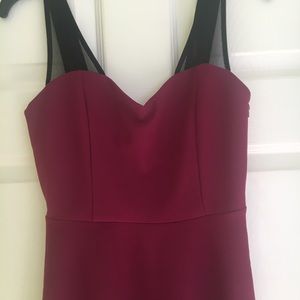 Maroon Dress